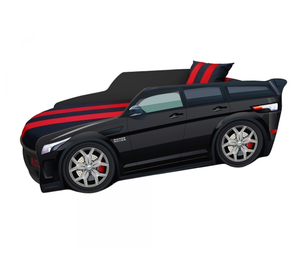 Кровать -машинка Premium Range Rover+матрас Viorina-Deko